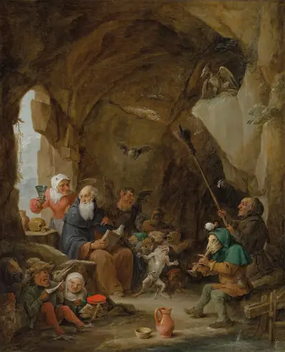 The Temptation of Saint Anthony av David Teniers The Younger