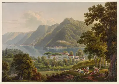 Villa Olmo av Gabriel Lory the Younger