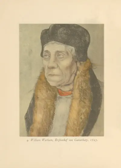 William Warham, Erzbischof von Canterbury av Hans Holbein The Younger