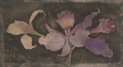 Fialová orchidej, Theo Nieuwenhuis