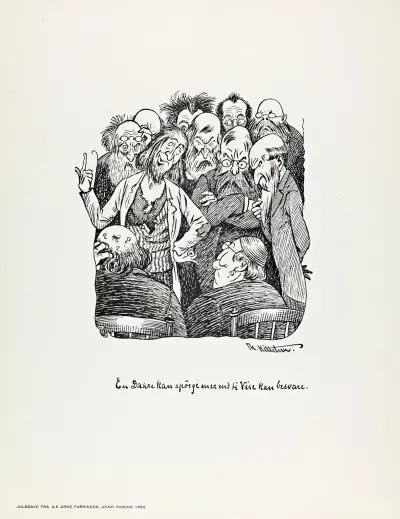 Ein Narr kann mehr fragen als zehn Weise beantworten können von Theodor Kittelsen