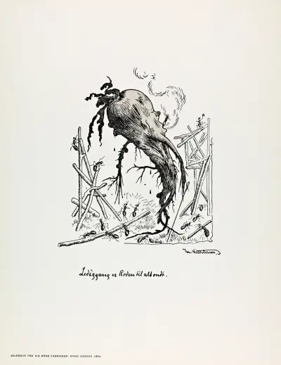 Müßiggang ist aller Laster Anfang von Theodor Kittelsen