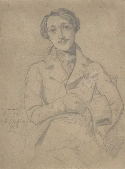 Portrait of Jennins av Théodore Chassériau