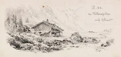 Vid Villerspitze av Edward Theodore Compton