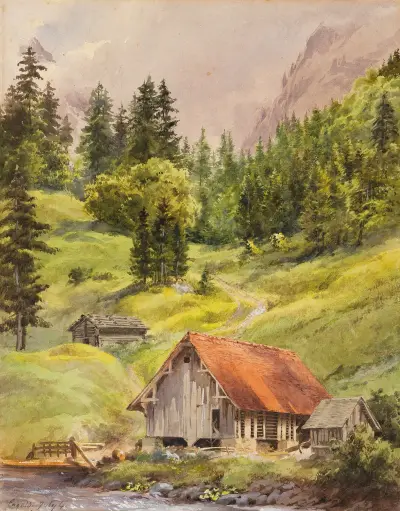 Engelberg (Schweiz) von Edward Theodore Compton