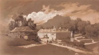 Heinrichsbad in Herisau av Edward Theodore Compton