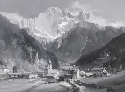 Monte Civetta av Edward Theodore Compton