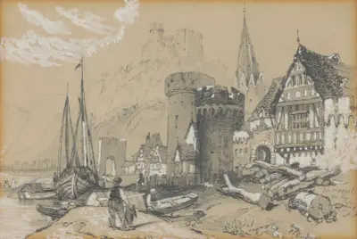 Oberwesel, Edward Theodore Compton