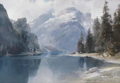 Pragser Wildsee, Edward Theodore Compton