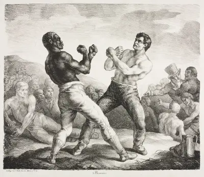 Boxers av Théodore Géricault