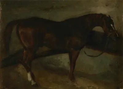 Hnědý kůň, Théodore Géricault