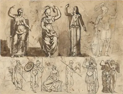 Classical Statuary, Théodore Géricault