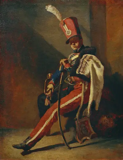 Orleans-husarernas trumpetare av Théodore Géricault