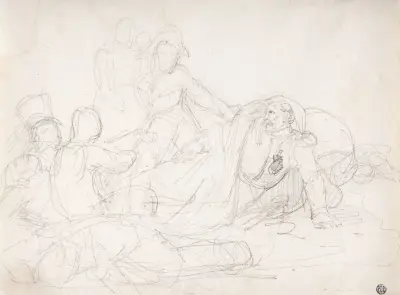 Fallen Soldiers av Théodore Géricault