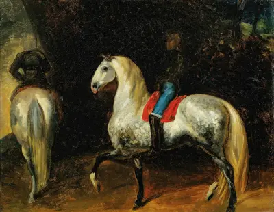 Cirkusnumret av Théodore Géricault