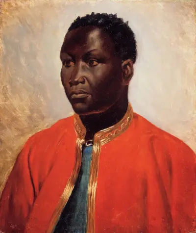 Porträtt av en neger av Théodore Géricault