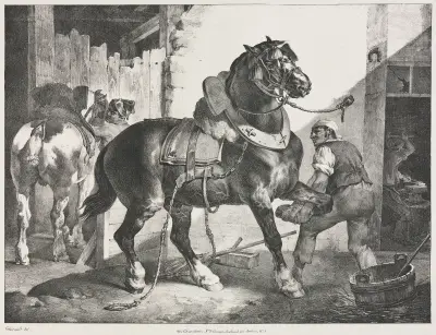 Den franske smeden av Théodore Géricault