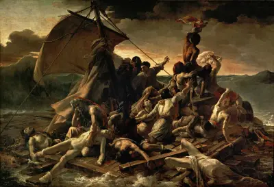 Medusas flotte av Théodore Géricault