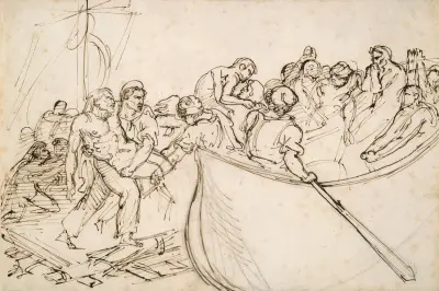 The Rescue of the Survivors of the Raft of the Medusa, Théodore Géricault