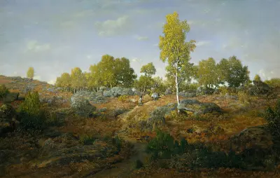 A Path among the Rocks (probably 1861) von Théodore Rousseau