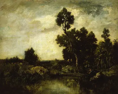 Landskap av Théodore Rousseau