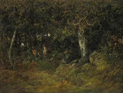Le Chêne De Roche av Théodore Rousseau