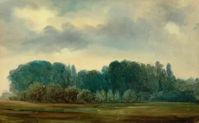 Landskap av Théodore Rousseau