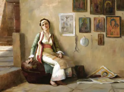 A Moment’s Rest av Theodoros Ralli