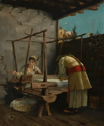 The Weavers, Arachova av Theodoros Ralli