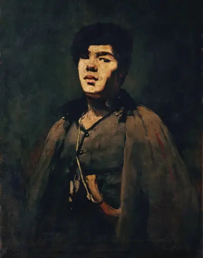 Junger Hirte av Théodule Ribot