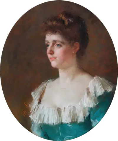 Maria Cornelia Schimmelpenninck van der Oye (1857-1891) av Thérèse Schwartze