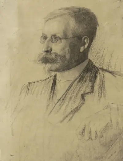 Portret van de heer van Duyl – nr 1 av Thérèse Schwartze