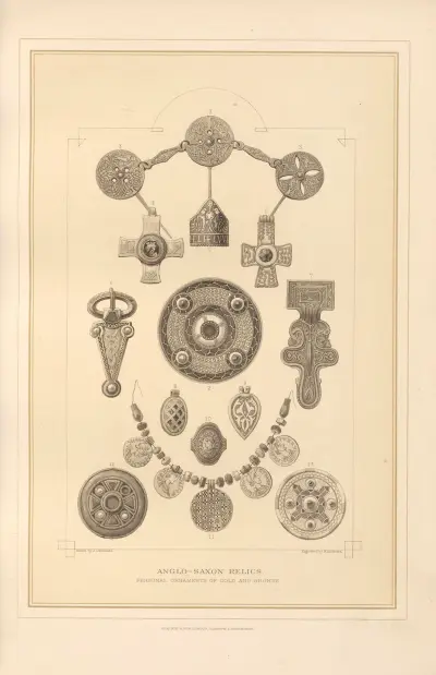 Anglosaxiska reliker av Thomas Archer