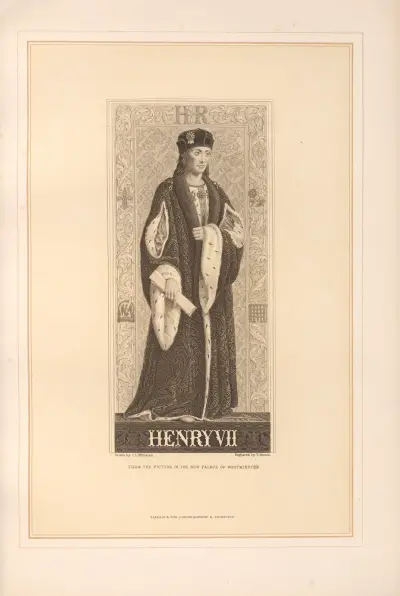 Porträtt av Henrik VII av Thomas Archer