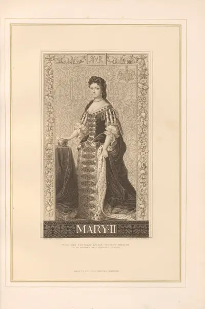 Porträtt av drottning Maria II av Thomas Archer