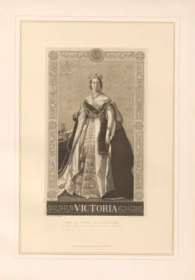 Portrait of Queen Victoria av Thomas Archer