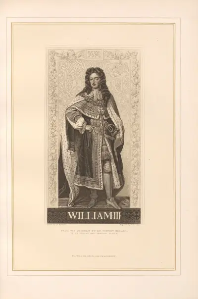 Porträtt av Vilhelm III av Thomas Archer