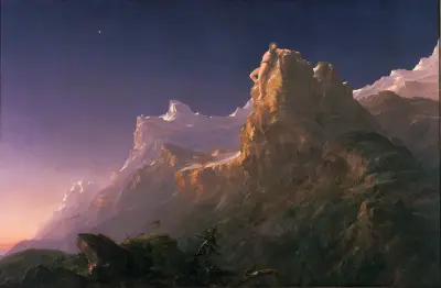 Prometheus Bound av Thomas Cole