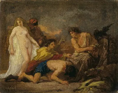 Timon of Athens av Thomas Couture
