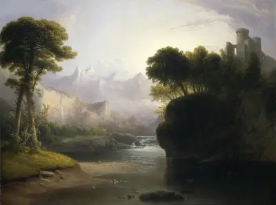 Fanciful Landscape av Thomas Doughty