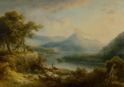 Two Fishermen av Thomas Doughty