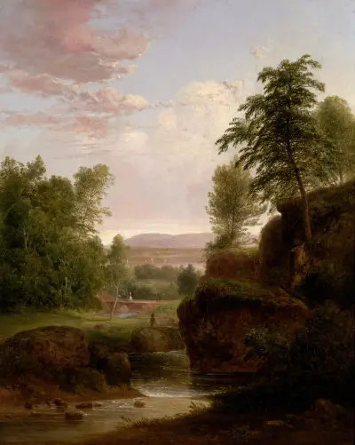 Pohled směrem k řece Hudson, Thomas Doughty