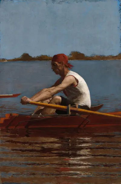 John Biglin im Einerruderboot von Thomas Eakins