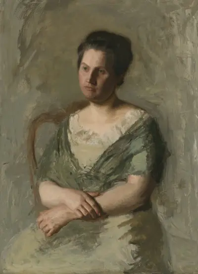 Mrs. William Shaw Ward av Thomas Eakins