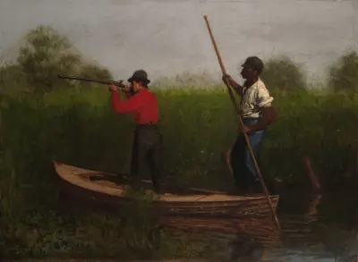 Entenjagd auf dem Delaware von Thomas Eakins