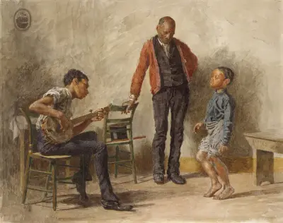 Die Tanzstunde von Thomas Eakins