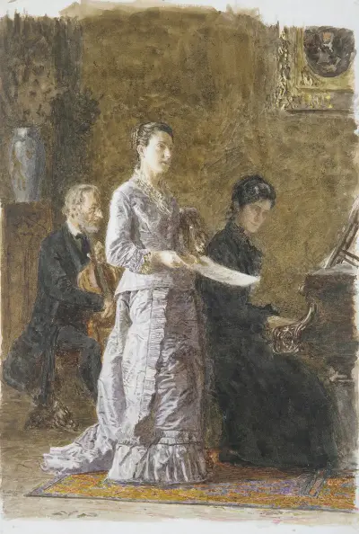 The Pathetic Song, Thomas Eakins