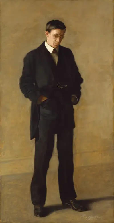 Der Denker; Porträt von Louis N. Kenton von Thomas Eakins