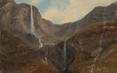 Gudvangen av Thomas Fearnley