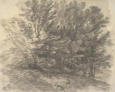 A Clump of Trees av Thomas Gainsborough